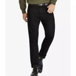 Polo Ralph Lauren core fit flat front chino pants 32/36 - polo black